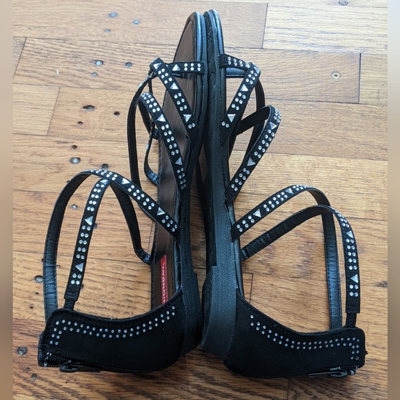 NWOT Union Bay Rhinestone Strappy Sandals - Picture 4 of 7